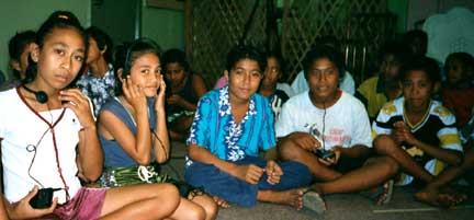 Samoan Kids in Studio